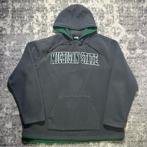 Y2K Michigan State University Fleece Hoodie